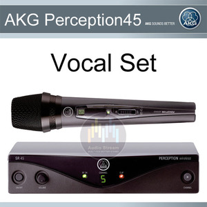 [AKG 정품 무선마이크] Perception Vocal Set/무선 핸드 마이크/교회용/공연/강의용/퍼셉션/퍼셉션45/Perception45/핸드형/당일배송