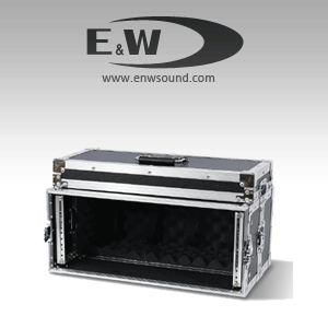 [E&amp;W 정품 KR-4WM]4구 무선마이크용 랙 케이스/R-4WM/R4WM/당일배송