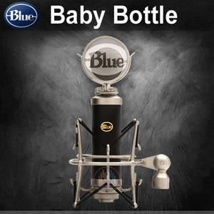 [블루 Baby Bottle] 베이비보틀 스튜디오 콘덴서 마이크/신형패키지 가격대 퀄리티가 뛰어나고 검증된 모델/BLUE MICROPHONE/블루마이크/베이비버틀/블루버드/Bluebird/NT1A/NT1/NT1 KIT/UFO 마이크/당일배송